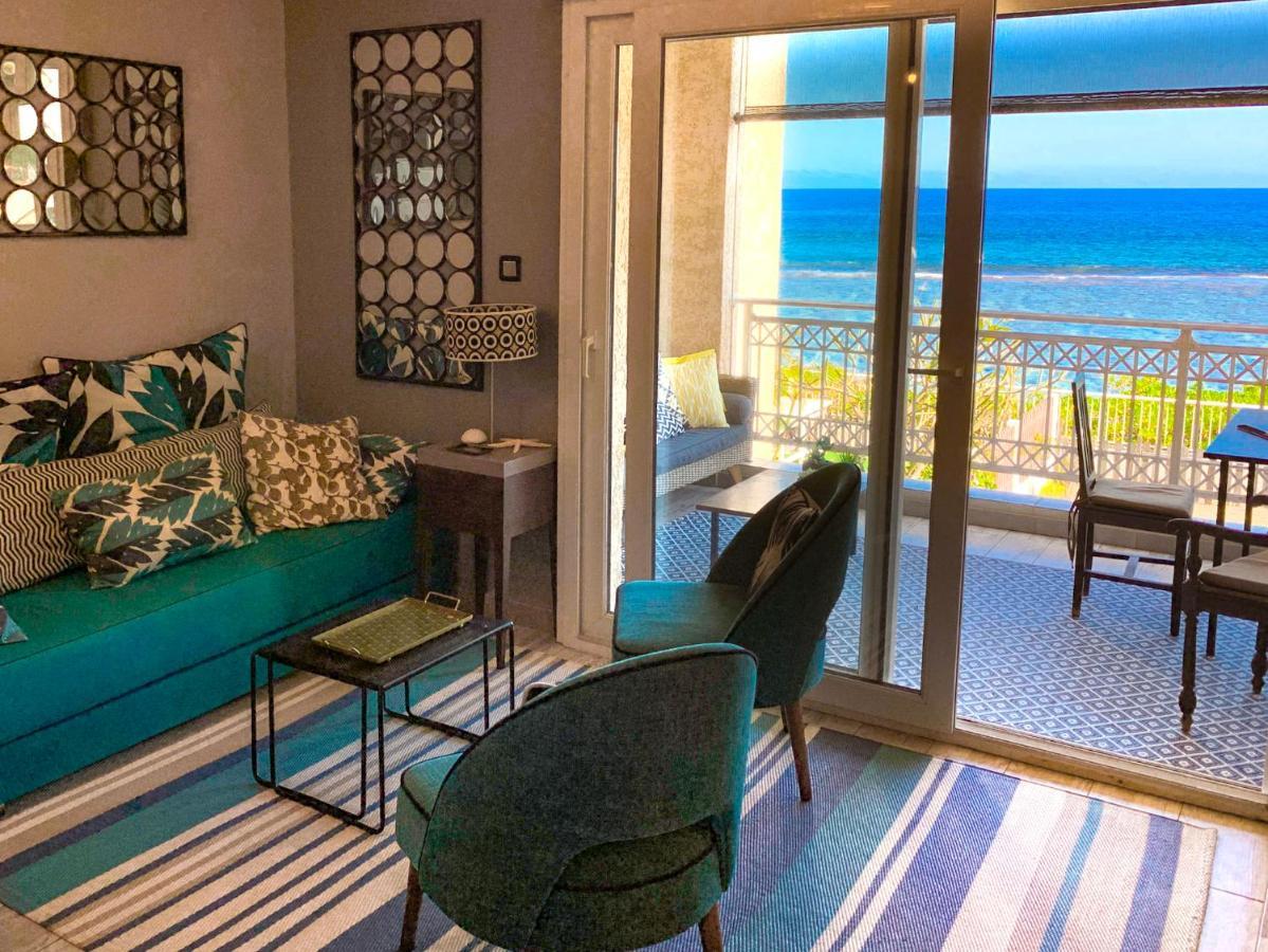 Le Petrel Blanc - Appartement Sur La Plage De La Souris Blanche Trois Bassins Exterior foto