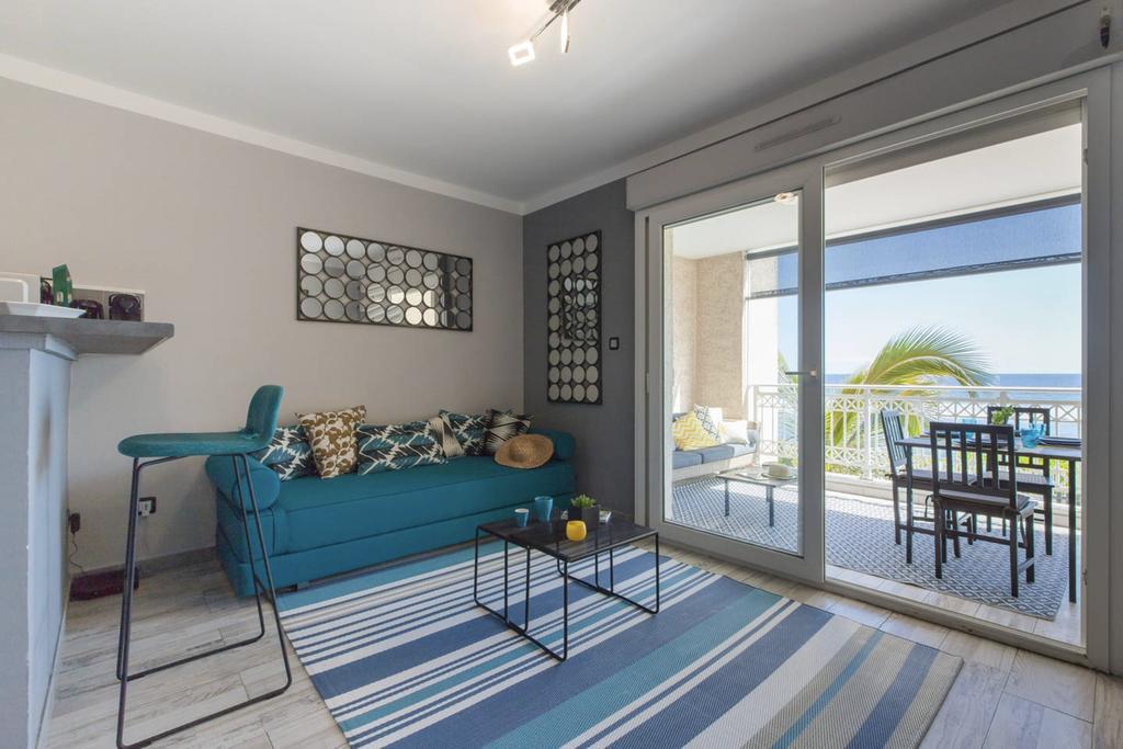 Le Petrel Blanc - Appartement Sur La Plage De La Souris Blanche Trois Bassins Exterior foto